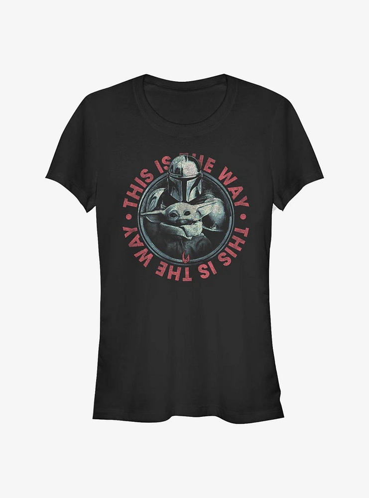 Star Wars The Mandalorian Duo Girls T-Shirt