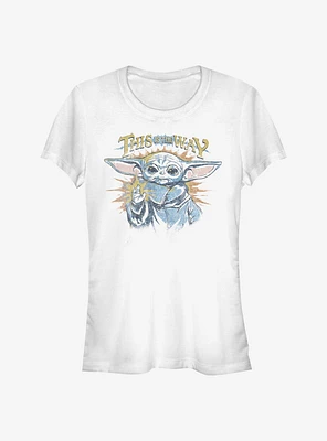 Star Wars The Mandalorian Child Force Hands Girls T-Shirt
