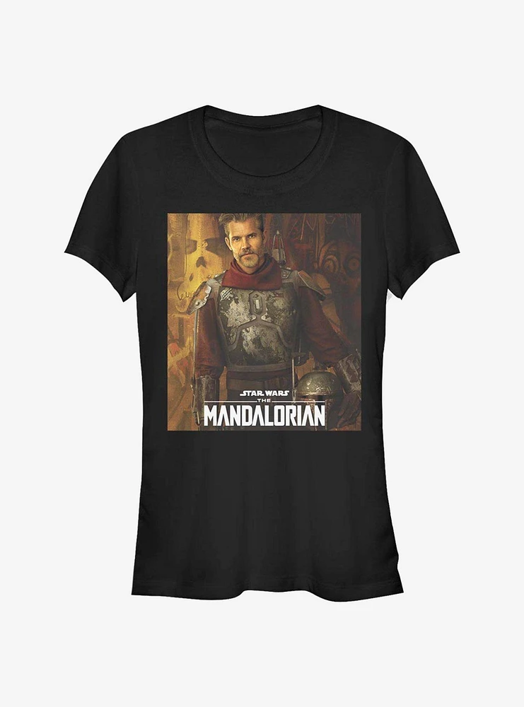 Star Wars The Mandalorian Marshall Poster Girls T-Shirt