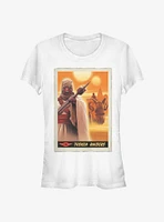 Star Wars The Mandalorian Tusken Raiders Poster Girls T-Shirt