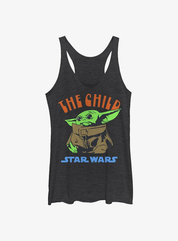 Star Wars The Mandalorian Child Bold Art Girls Tank