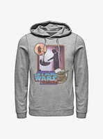 Star Wars The Mandalorian Retro Mando Scenes Hoodie