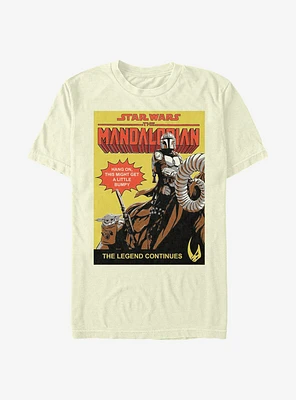 Star Wars The Mandalorian Hang On Poster T-Shirt