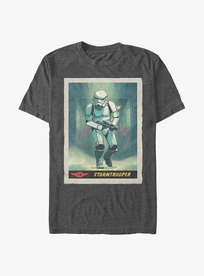 Star Wars The Mandalorian Stormtrooper Running Poster T-Shirt