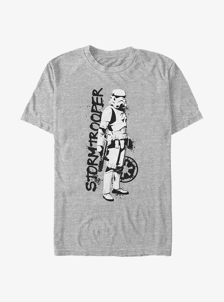 Star Wars The Mandalorian Stormtrooper Splatter T-Shirt