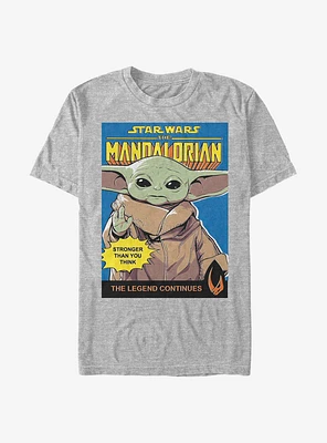 Star Wars The Mandalorian Child stronger Poster T-Shirt