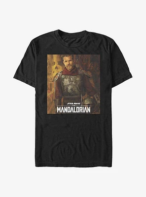 Star Wars The Mandalorian Marshall Poster T-Shirt