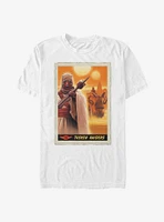 Star Wars The Mandalorian Tusken Raiders Poster T-Shirt