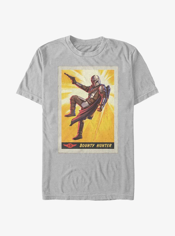 Star Wars The Mandalorian Mando Shooting Pose Poster T-Shirt