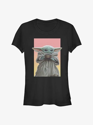Star Wars The Mandalorian Child Soup Box Girls T-Shirt