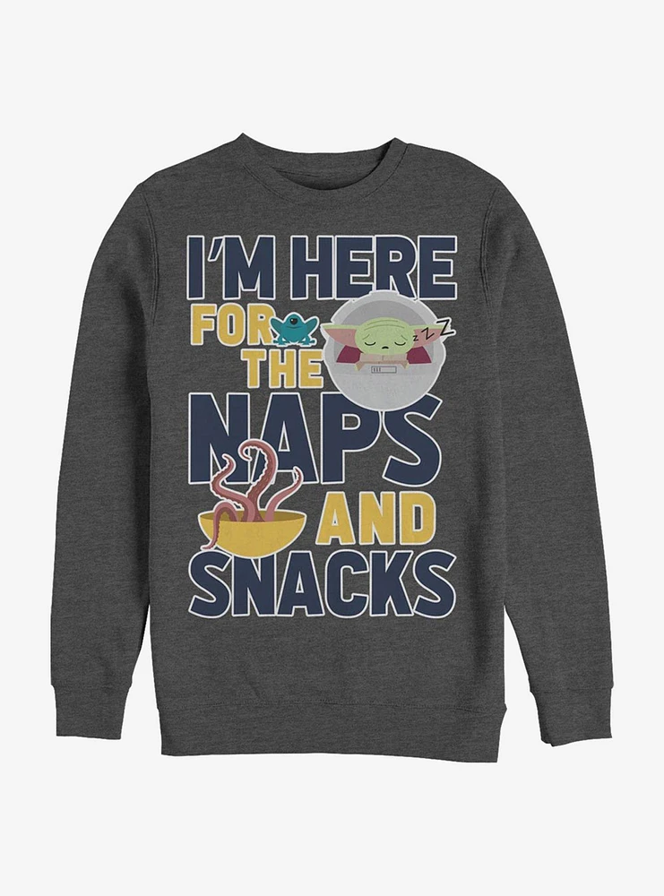 Star Wars The Mandalorian Child Naps And Snacks Hoodie