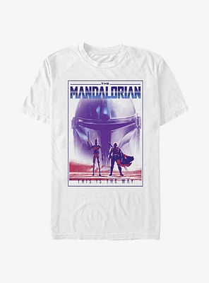 Star Wars The Mandalorian Hype Twins T-Shirt