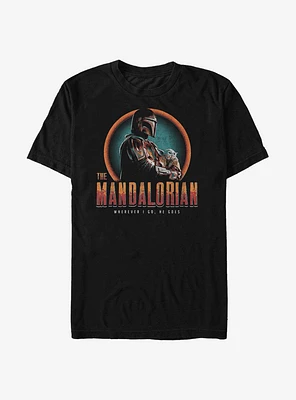 Star Wars The Mandalorian Serious Mando T-Shirt