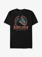 Star Wars The Mandalorian Serious Mando T-Shirt