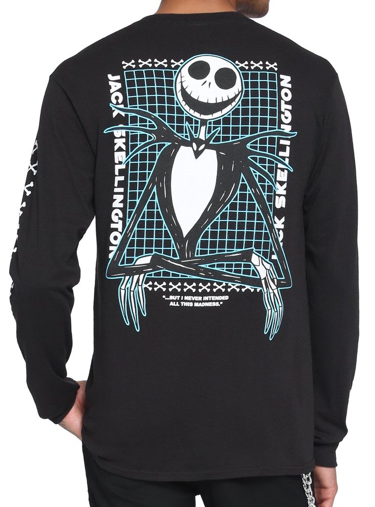 jack skellington long sleeve