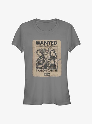 Marvel The Falcon And Winter Fugitive Sharon Carter Girls T-Shirt