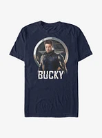 Marvel The Falcon And Winter Soldier Bucky Emblem T-Shirt