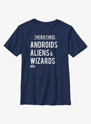 Marvel The Falcon And Winter Soldier Big Three Youth T-Shirt