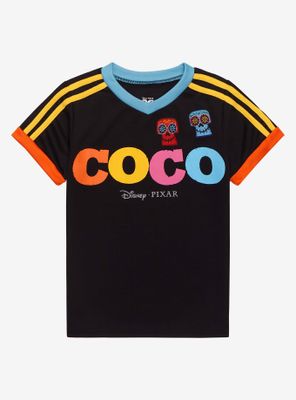 Disney Pixar Coco Miguel Sugar Skull Toddler Soccer Jersey - BoxLunch Exclusive