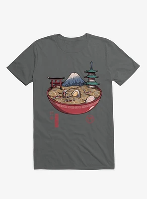 A Japanese Ramen Charcoal Grey T-Shirt