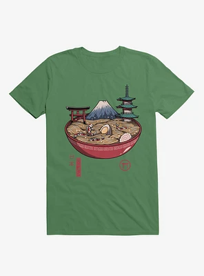 A Japanese Ramen Kelly Green T-Shirt