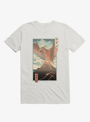 Irradiated Kaiju Ukiyo-E White T-Shirt