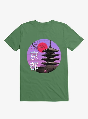Kyoto Wave Kelly Green T-Shirt