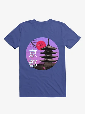 Kyoto Wave Royal Blue T-Shirt