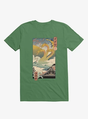 Monster Zero Ukiyo-E Kelly Green T-Shirt