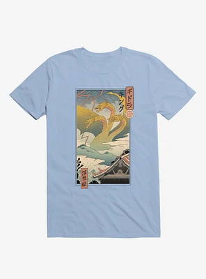 Monster Zero Ukiyo-E Light Blue T-Shirt