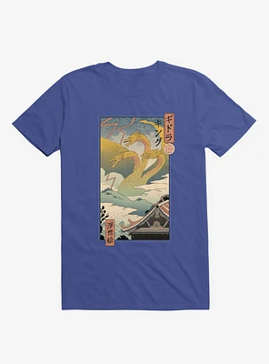 Monster Zero Ukiyo-E Royal Blue T-Shirt