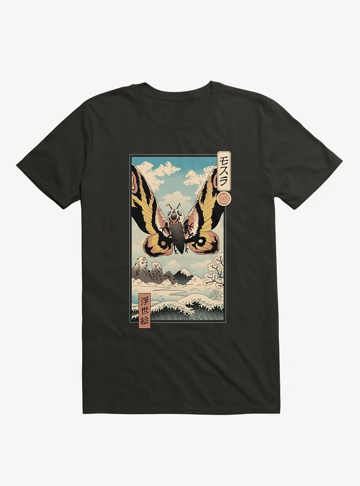 Ancient Moth Ukiyo-E T-Shirt