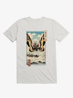 Ancient Moth Ukiyo-E White T-Shirt