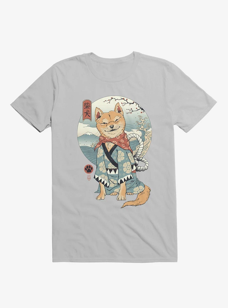 Shiba Inu Ice Grey T-Shirt