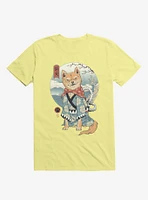 Shiba Inu Corn Silk Yellow T-Shirt