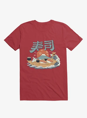 Sushi Pop Boat Red T-Shirt