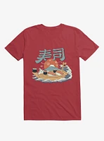 Sushi Pop Boat Red T-Shirt