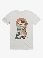 The Kiss Ukiyo-E White T-Shirt