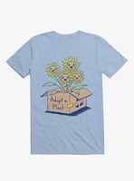 Adopt A Plant Light Blue T-Shirt