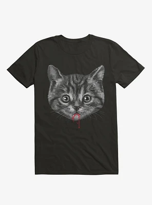Pussy Cat Black T-Shirt