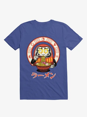 Daruma Zen Ramen Royal Blue T-Shirt