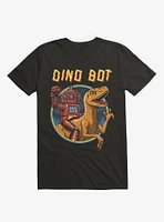 Dino Bot Black T-Shirt