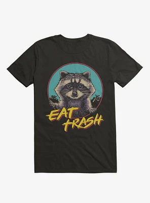 Eat Trash Raccoon Black T-Shirt