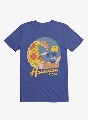 Hawaiian Pizza Royal Blue T-Shirt
