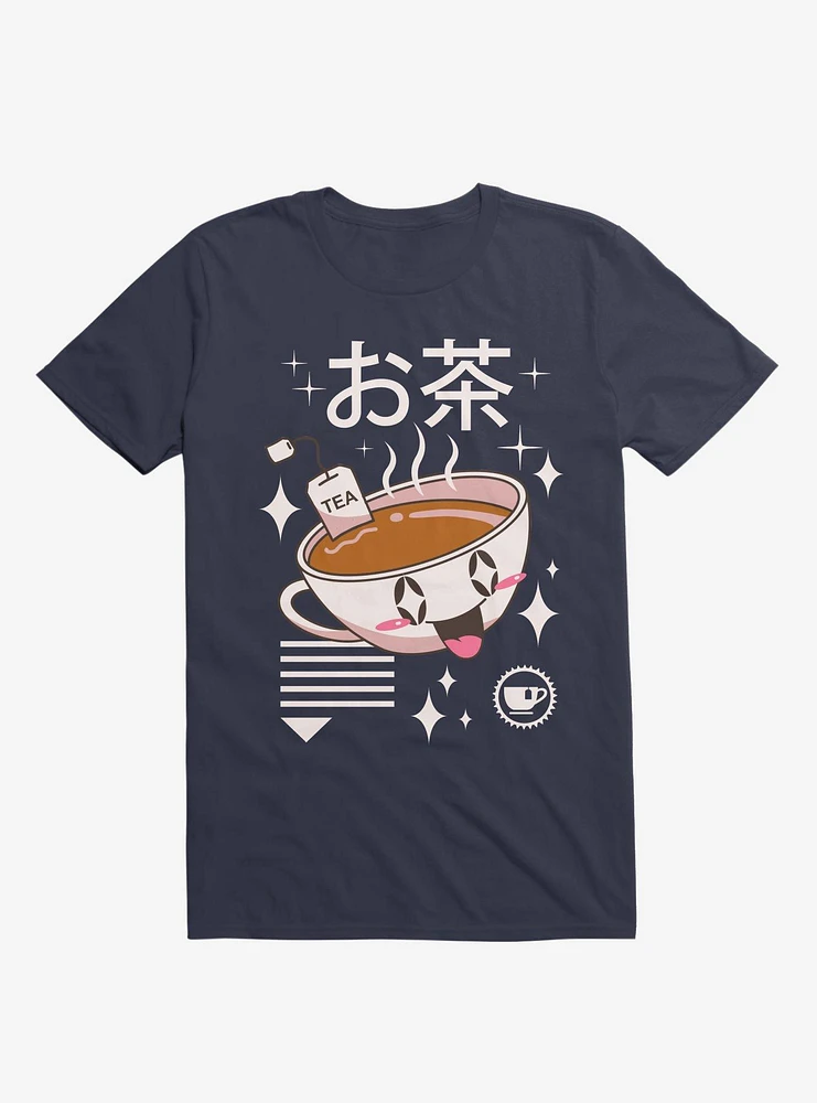 Kawaii Tea Navy Blue T-Shirt