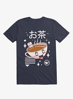 Kawaii Tea Navy Blue T-Shirt