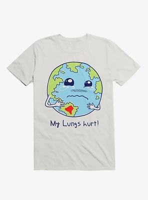 Lungs Of Earth White T-Shirt