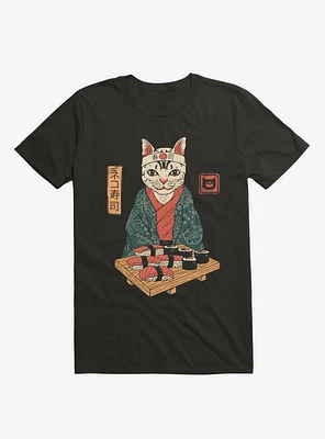 Neko Sushi Bar Black T-Shirt