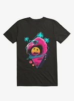 Rad Flamingo Black T-Shirt