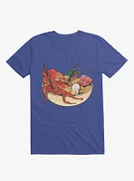 Tako Octopus Ramen Royal Blue T-Shirt